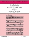 Suite in e Minor BWV996 for Lute for guitar (incl.facsimile)