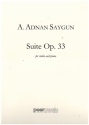 Suite op.33 for violin and piano