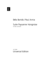 Suite paysanne hongroise nach den 15 ungarischen Bauernliedern f�r Fl�te und Klavier