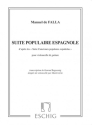Suite populaire espagnole pour violoncelle et guitare partition et partie de violoncelle