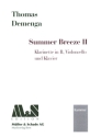 Summer Breeze II f�r Klarinette, Violoncello und Klavier Partitur