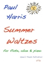 Summer Waltzes for flute, oboe and piano parts