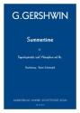 Summertime f�er 5 Fagotte und Vibraphon ad lib. Partitur und Stimmen