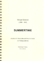 Summertime f�r Violine und Streichorchester Partitur