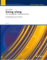 Swing along Tanz- und Jazzduette f�r 2 Blasinstrumeten in B- oder Es und Klavier Partitur