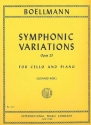 Symphonic Variations op.23 for cello and piano