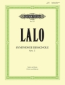 Symphonie espagnole op.21 f�r Violine und Orchester f�r Violine und Klavier