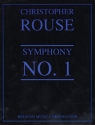 Symphonie Nr. 1 f�r Orchester Partitur