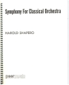 Symphony for classical orchestra score