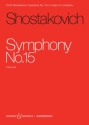 Symphony in A major No.15 op.141 for orchestra study score