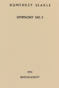 Symphony no.5 op.43 for orchestra study score