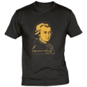 T-Shirt Mozart schwarz Gr��e XS