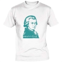 T-Shirt Mozart wei� Gr��e M