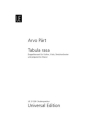 Tabula rasa Doppelkonzert f�r Violine, Viola, Streicher und pr�pariertes Klavier,  Studienpartitur