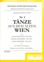 T�nze aus dem alten Wien Band 2 f�r 2 Violinen, Kontragitarre, Klarinette in G oder Fl�te,  Partitur