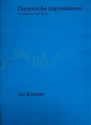 T�nzerische Impressionen op.119 f�r Marimba und Harfe Partitur und Stimmen