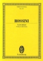Tancredi Ouvert�re f�r Orchester Studienpartitur