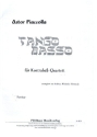 Tango Basso f�r 4 Kontrab�sse Partitur und Stimmen