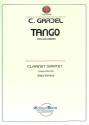Tango por una cabeza f�r Klarinette in Es, Klarinette in B, Bassetthorn und Bassklarinette Partitur und Stimmen