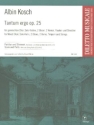 Tantum ergo op.25 f�r gem Chor, Solo-Violine, 2 Oboen, 2 H�rner, Pauken und Streicher Partitur und Stimmen (2-2-1-1-1)