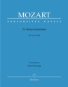 Te Deum laudamus KV141 f�r Chor und Orchester Klavierauszug