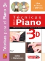 T�cnicas para Piano 3D (+CD-audio/ROM+DVD para piano