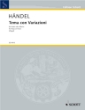 Tema con variazioni f�r Harfe oder Klavier