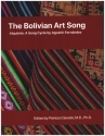 The Bolivian Art Song Agust�n Ferandez - Alquimia (A Song Cycle) score and analysis (en/sp)