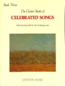 The Chester Books of celebrated Songs vol.3 for voice and piano