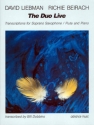 The Duo live - Transcriptions for soprano saxophone (flute) and piano score