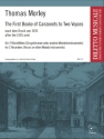 The First Booke of Canzonets to Two Voyces f�r 2 Blockfl�ten Spielpartitur