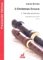 The Holly and the Ivy f�r 5 Blockfl�ten (SAATB) Partitur und Stimmen