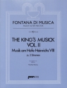The Kings Musick Musik am Hofe Heinrichs VIII zu 3 Stimmen Band 2 Partitur