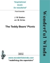 The Teddy Bears' Picnic for flute ensemble (5 C flutes) score and parts