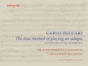 The true Method of Playing an Adagio for violin (flute/oboe) and Bc facsimile