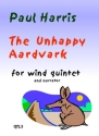 The Unhappy Aardvark for wind quintet and narrator score and parts