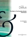 The Walk to Paradise Garden for orchestra score