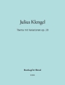 Thema mit Variationen op.28 f�r 4 Violoncelli Stimmen