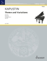 Theme and Variations op. 80 (1996) f�r Klavier