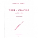 Th�me et variations pour flute et piano