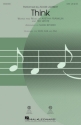 Think for mixed chorus (SAM) and piano (instruments ad lib) score