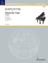 Three for Two op. 145 (Triptych) f�r 2 Klaviere Partitur