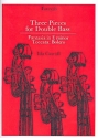 Three Pieces for double bass and piano