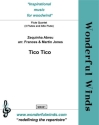 Tico Tico for 4 flutes score and parts