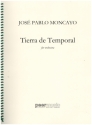 Tierra de Temporal for orchestra score
