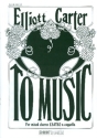 To Music for mixed chorus a cappella score