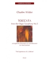 Toccata from the Organ Symphony no.5 arranged for 8 bassoons and contrabassoon,    parts