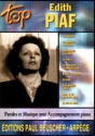 Top: Edith Piaf paroles et musique avec accompagnement piano