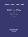 Tosca Fantasia op.171 for clarinet and piano