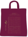 Tragetasche 9. Symphonie rot, 100 % Baumwolle Verpackungseinheit enth�lt 5 Exemplare